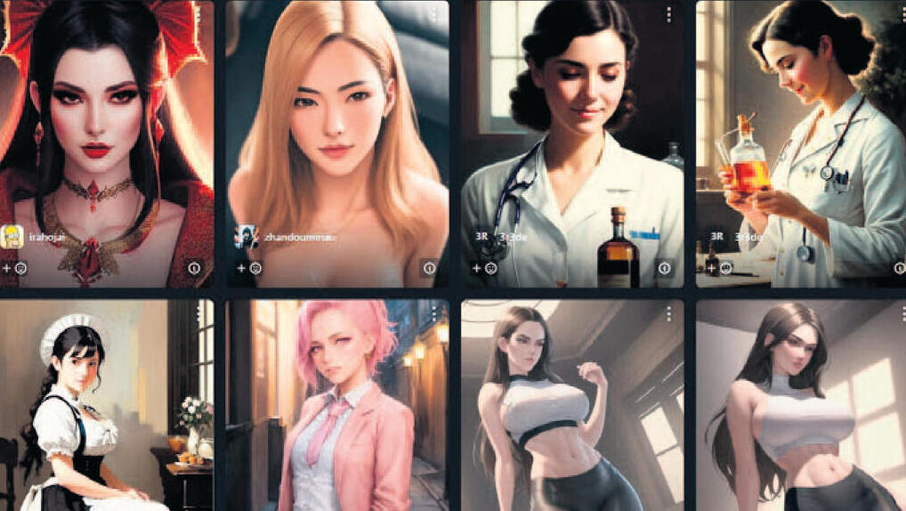 When artificial intelligence meets sexual fantasies