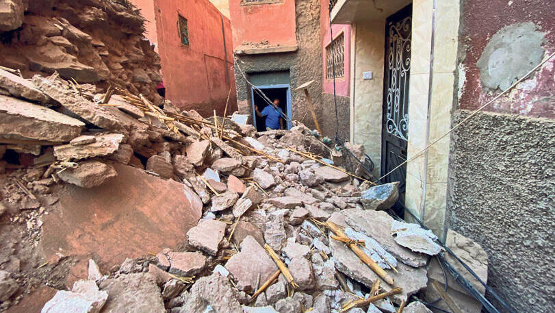 יותר מ-2,000 הרוגים ברעידת האדמה במרוקו