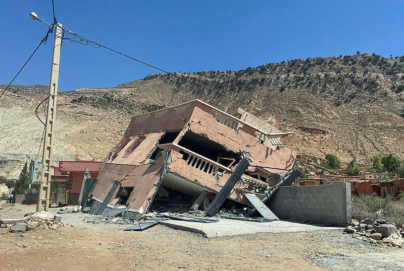 רעידת אדמה ב מרוקו
