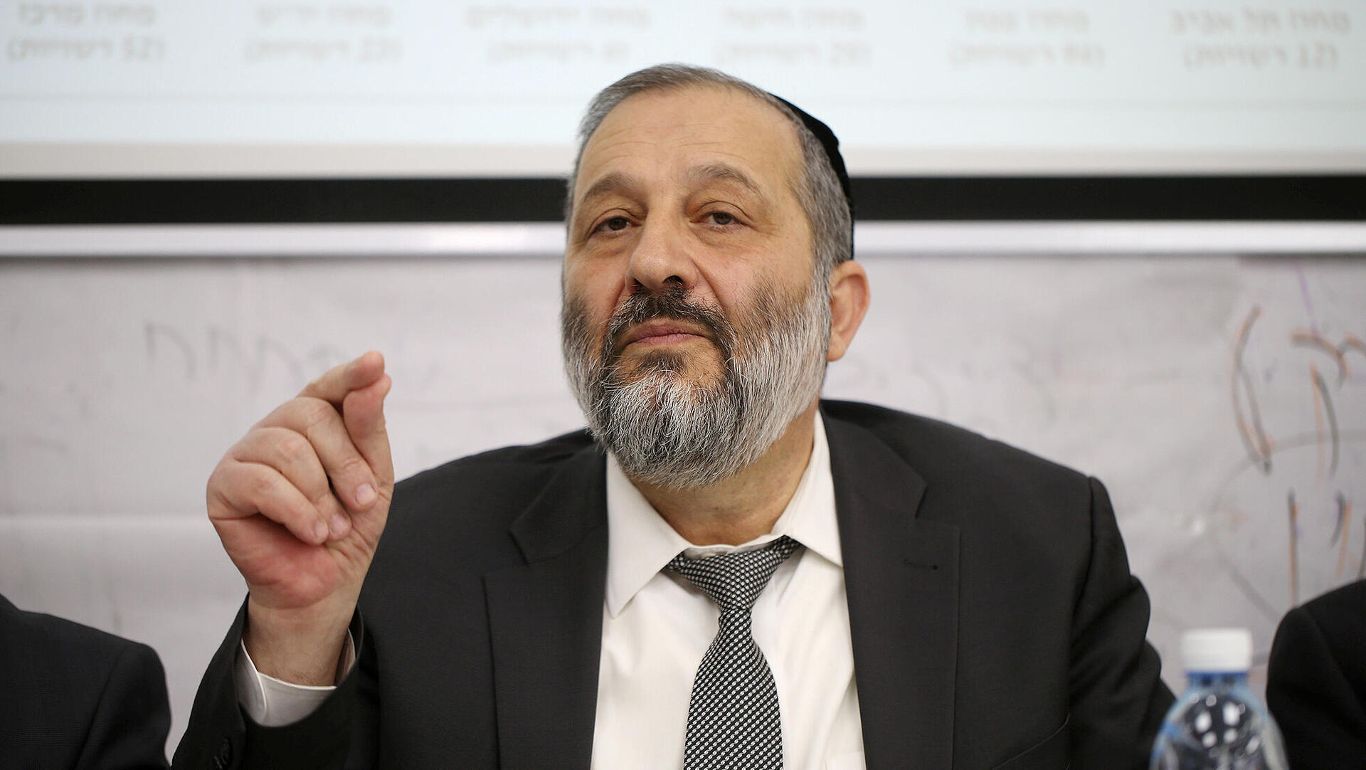 ח"כ אריה דרעי יו"ר שס