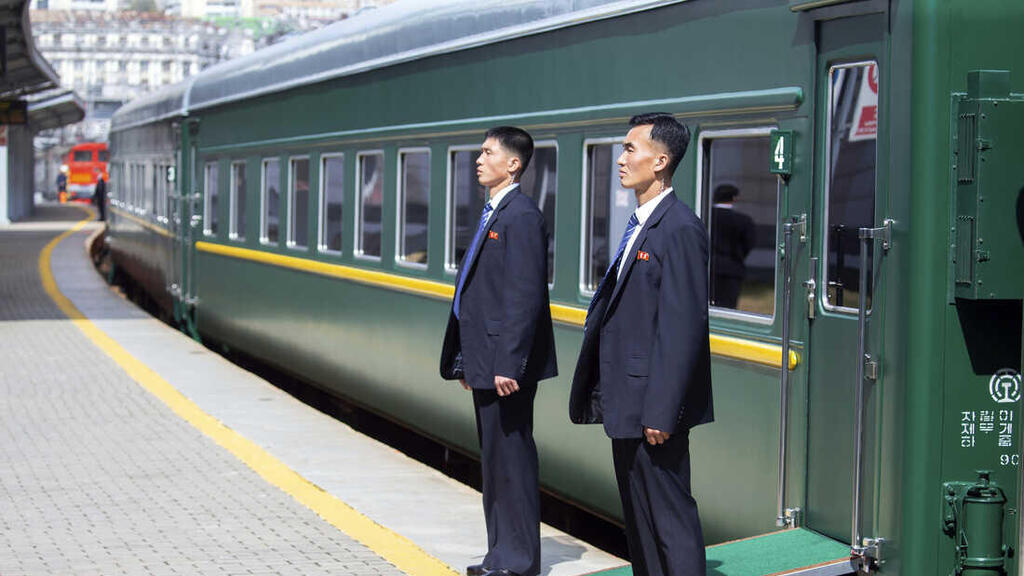 קים ג'ונג און צפון קוריאה רכבת למוסקבה 2