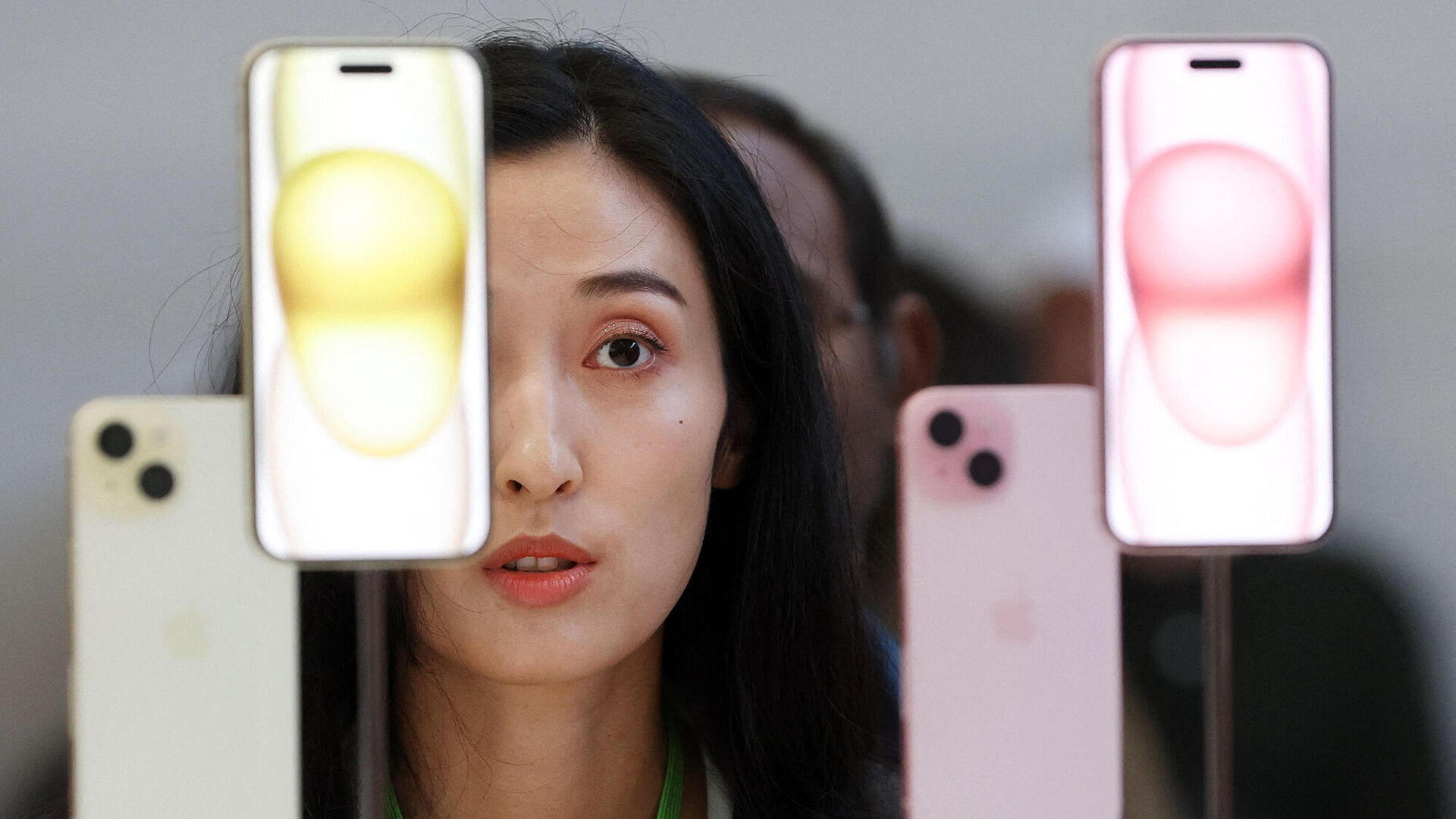 אייפון 15 אפל מסיבת עיתונאים השקת מוצרים חדשים 12.9.23