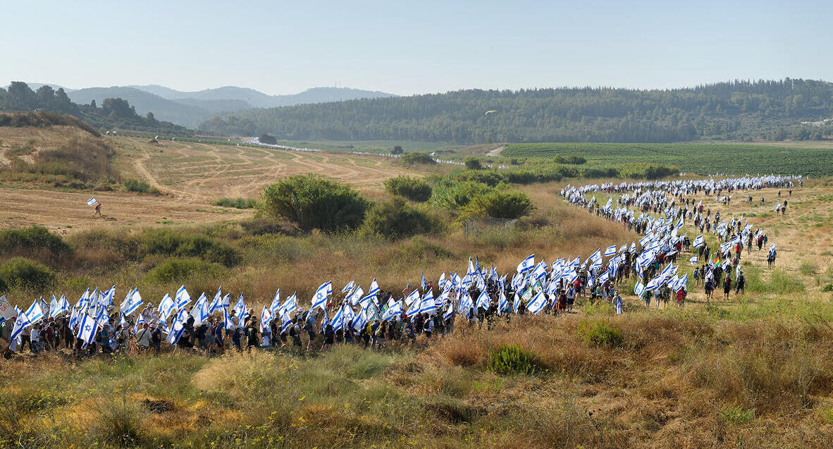 צעדת מחאה לירושלים פוטו צילומי השנה