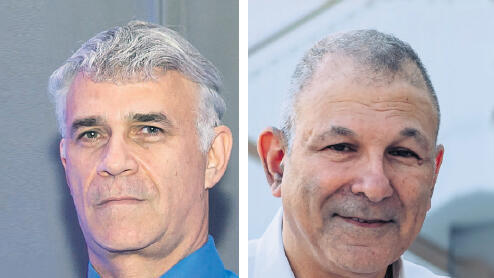 מימין יו"ר יוניטרוניקס חיים שני ומנכ"ל קרן פימי ישי דוידי