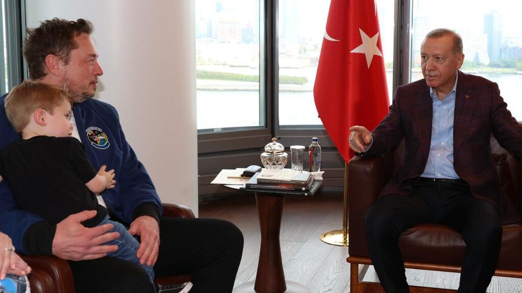 דיווח: ארדואן ביקש ממאסק להקים מפעל של טסלה בטורקיה