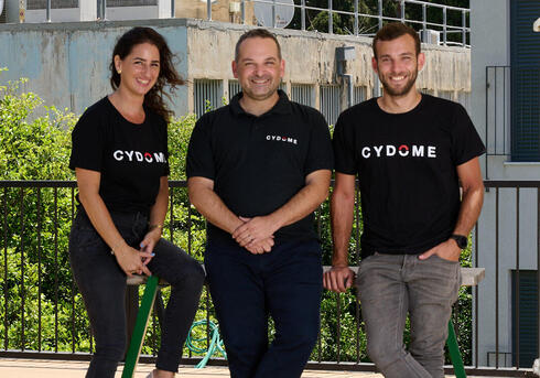 Avital Sincai, COO (from left), Nir Ayalon, CEO, and Alon Ayalon, Head of R&amp;D. 