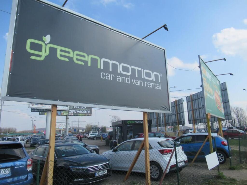 סניף של חברת השכרת רכב גרין מושן Green Motion קרקוב פולין