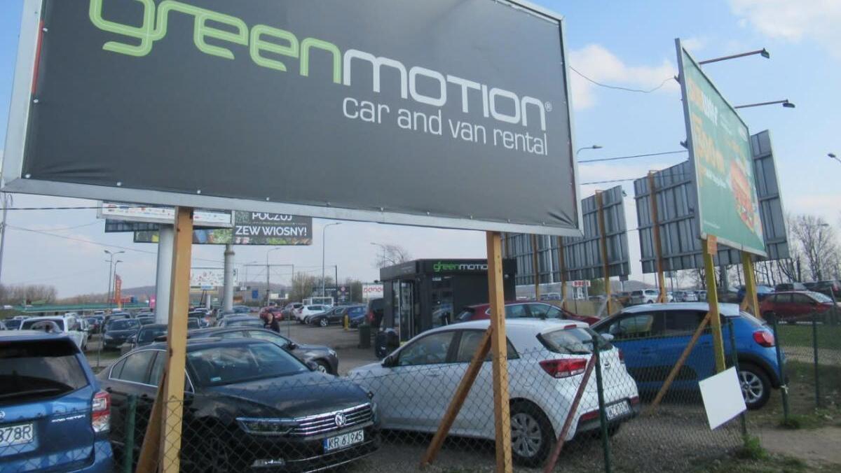 סניף של חברת השכרת רכב גרין מושן Green Motion קרקוב פולין