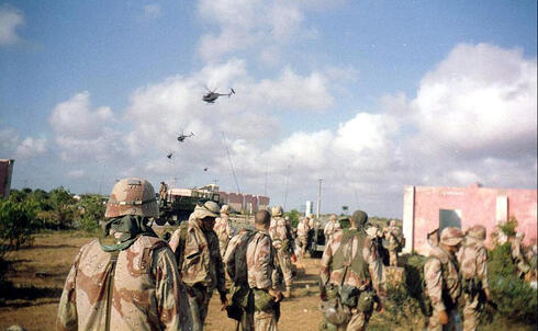 הבסיס האמריקאי בסומליה, לפני שננטש, צילום: US Army