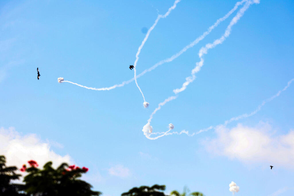 מלחמת עזה שדרות ירוט כיפת ברזל ירי רקטה רקטות מ עזה אל ישראל