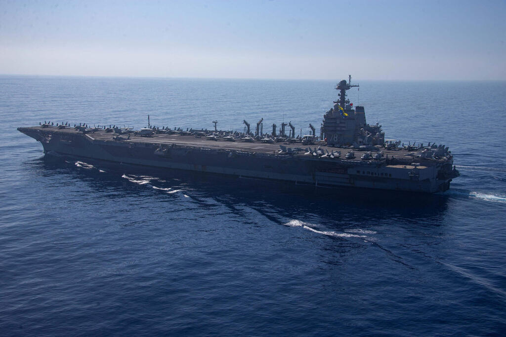 נושאת מטוסים USS Gerald R. Ford מלחמת עזה  12.10.23