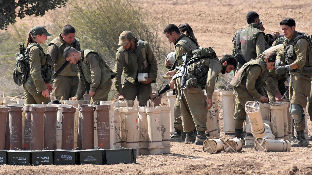 מלחמת עזה חיילים סמוך לגבול עזה