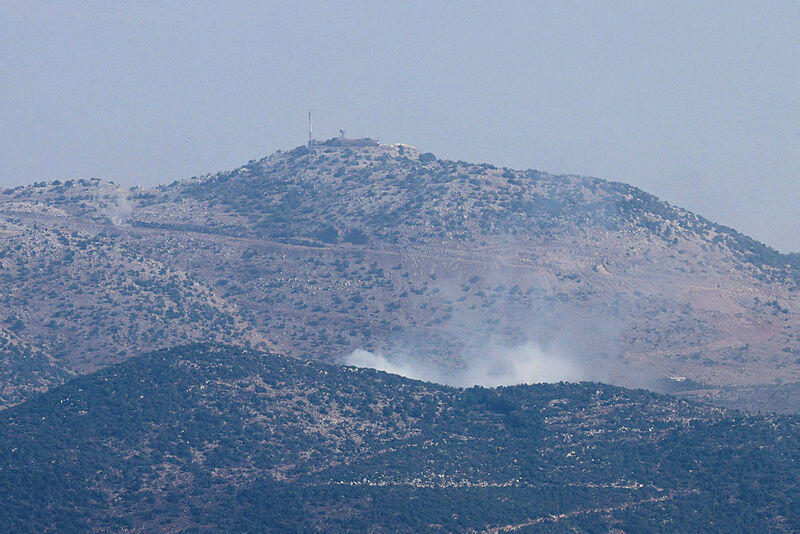 מלחמה בעזה חרבות ברזל חילופי אש בגבול עם לבנון אחרי ירי של חיזבאללה 14.10