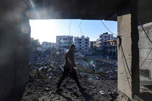 Gaza ruins. 