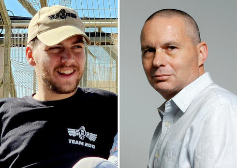 Izhar Shay (right) and his son Yaron. 