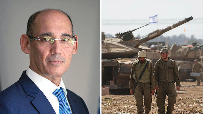 אמיר ירון נגיד בנק ישראל חיילים מלחמה מלחמת עזה