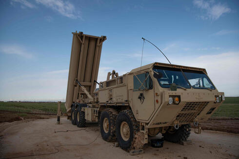 מערכת הגנה אווירית THAAD של ארה"ב מוצבת בישראל, צילום: AFP PHOTO / HANDOUT / DVIDS / US ARMY / Staff Sergeant Cory D. Payne