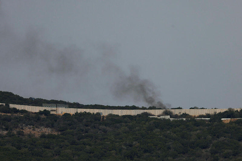 חילופי אש בגבול לבנון מלחמה בעזה חרבות ברזל 31.10.23