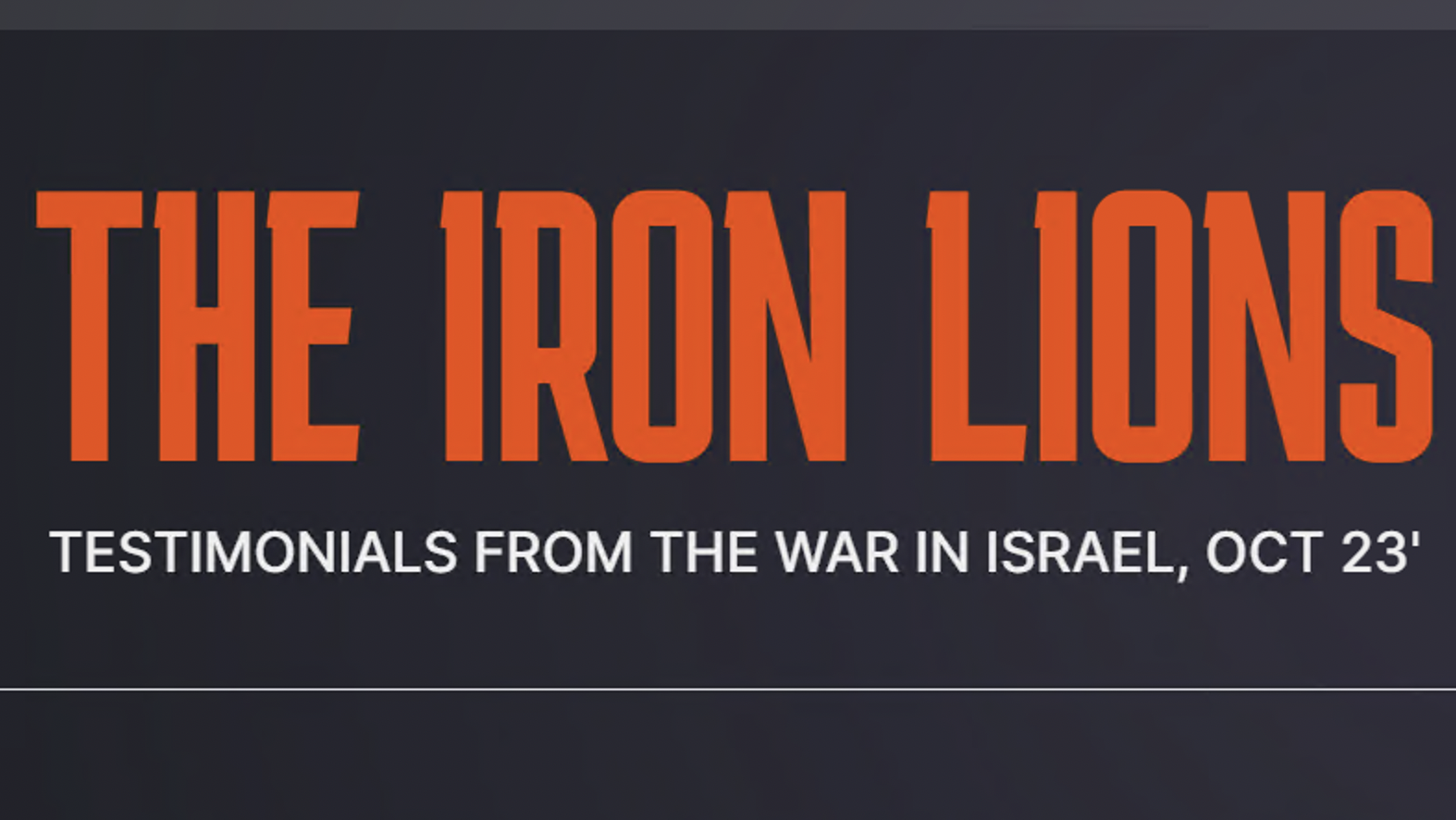 The Iron Lions