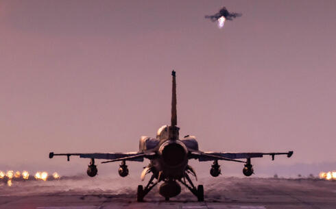 מטוסי סופה של חיל האוויר ממריאים למשימה בעזה, צילום: חיל האוויר