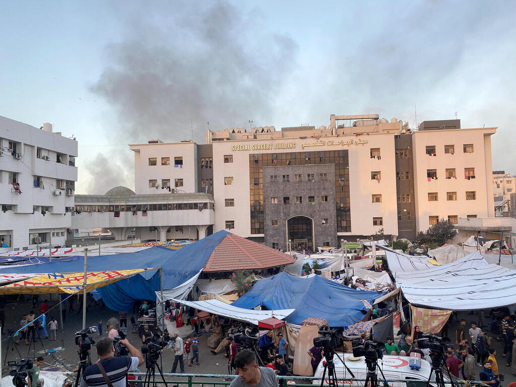 בית החולים שיפא משמש כמפקדה של ארגון הטרור חמאס מלחמת עזה 8.11.23