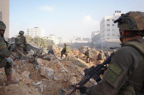 לוחמי צה"ל בשכונת רימאל, צילום: דובר צה"ל