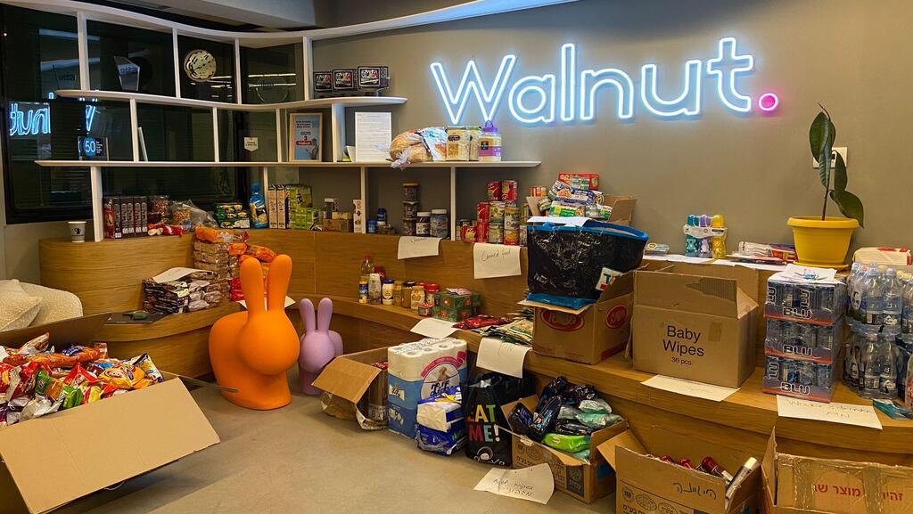 Yoav Vilner, CEO of Walnut: &quot;I saw no option but to dedicate our entire office to the home front efforts.&quot;