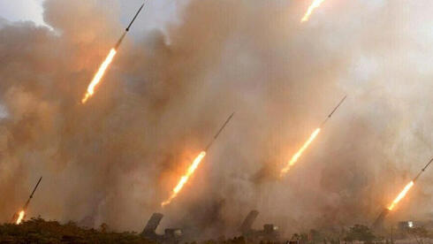 ירי נרחב של רקטות כבדות, צילום: KCNA