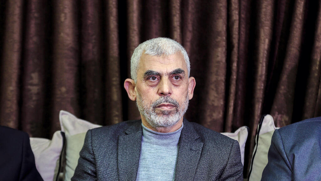 יחיא סנוואר ראש ממשל חמאס ברצועת עזה וממייסדי הזרוע הצבאית של הארגון