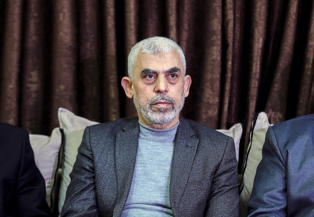 יחיא סנוואר ראש ממשל חמאס ברצועת עזה וממייסדי הזרוע הצבאית של הארגון