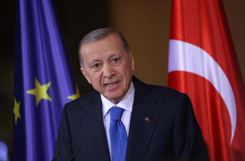 נשיא טורקיה רג'פ טאיפ ארדואן 17.11.23
