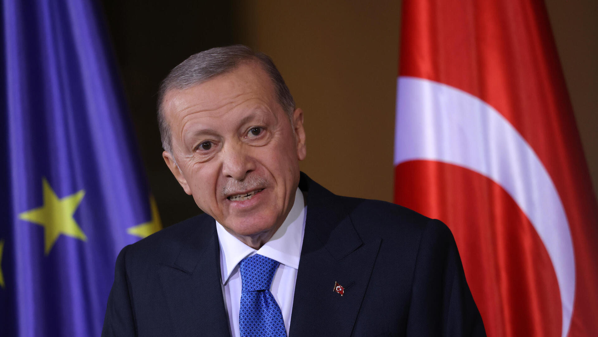 נשיא טורקיה רג'פ טאיפ ארדואן 17.11.23