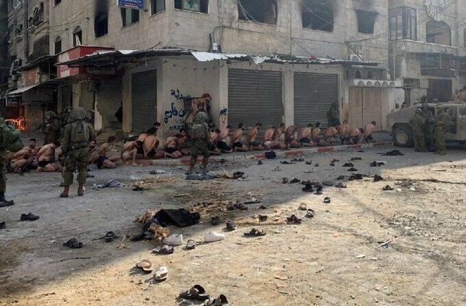 עשרות עצורים של חמאס ב רצועת עזה 7.12.23 מלחמה בעזה