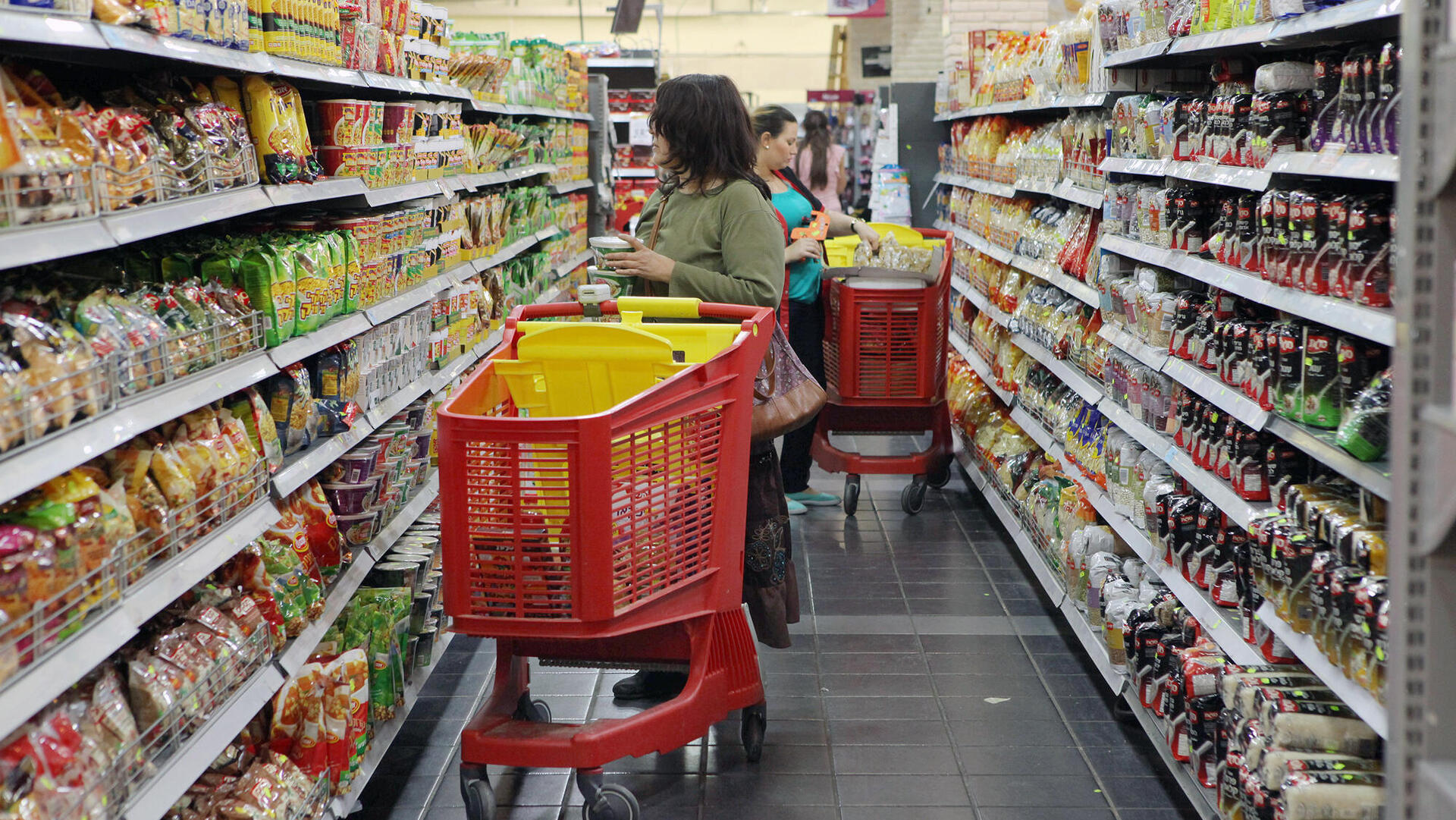 סופרמרקט של רשת המזון יינות ביתן ב מודיעין