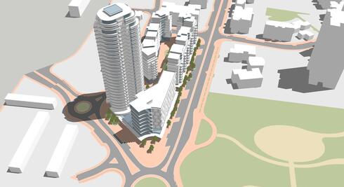 הדמיית התוכנית, הדמיה: גורדון אדריכלים ומתכנני ערים בע"מ