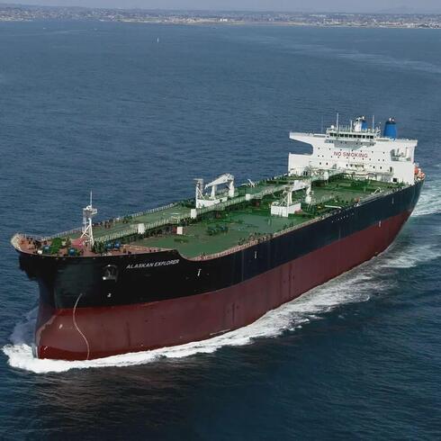 BP oil tanker. 