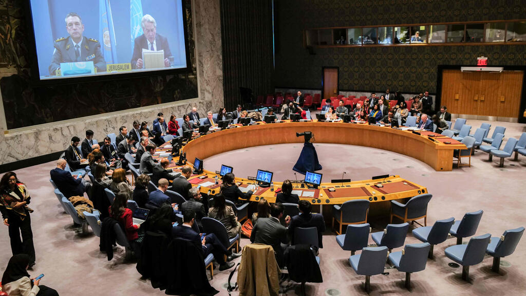 דיון ב מועצת הביטחון של האו"ם או"ם 19.12.23