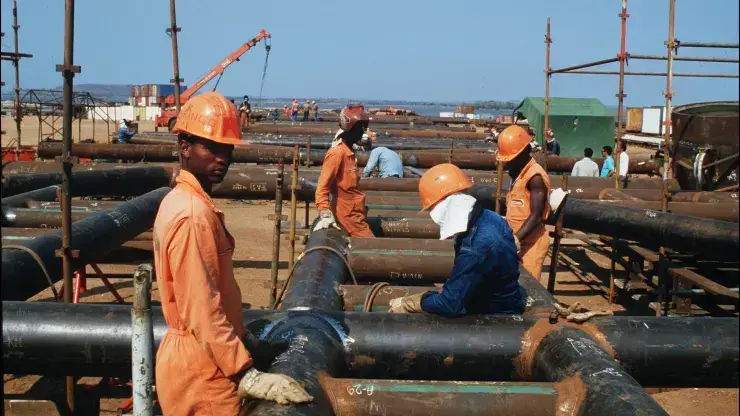שדה נפט ב אנגולה