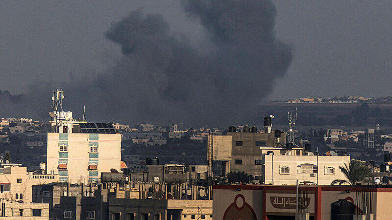 הפצצה של צה"ל ב חאן יונס רצועת עזה 24.10.23 מלחמה בעזה