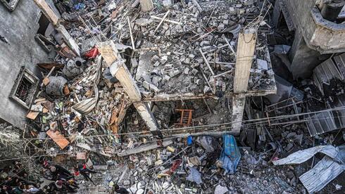 הרס ברפיח, צילום: SAID KHATIB / AFP
