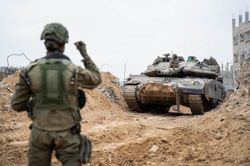 IDF tank in Gaza. 