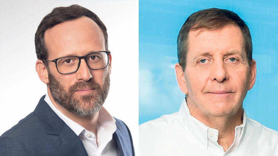 מימין: יוסי זינגר ו ארז בלשה  מנהלי קרן ג'נריישן