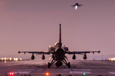 מטוסי F16 יוצאים למשימה, צילום: חיל האוויר