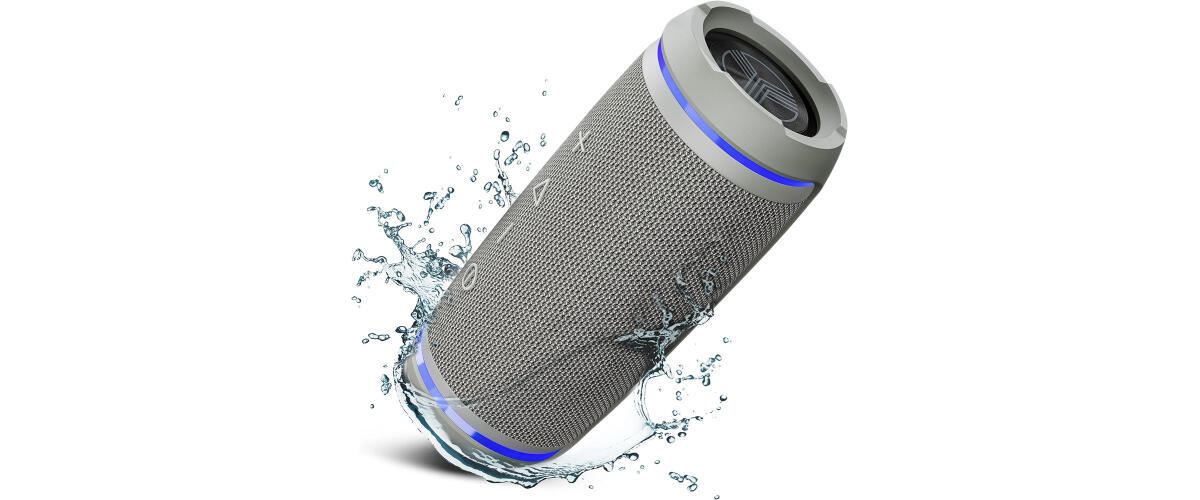 Waterproof bluetooth speaker, SIRIUS 2 BLACK