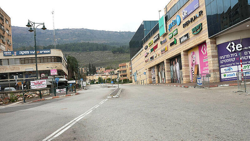 מרכז העיר קרית שמונה. השקעה עם ריח של קמפיין בחירות (צילום: אפי שריר) קריית שמונה מרכז העיר קרית שמונה