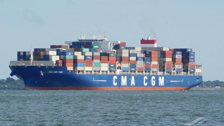 אוניית מכולות CMA CGM Tage הותקפה חות'ים הים האדום