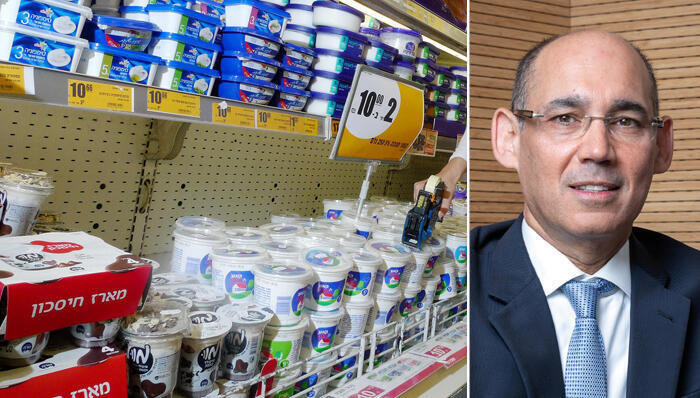 הנגיד אמיר ירון  סימון מוצרים ב סופרמרקט