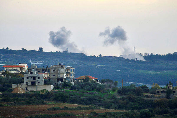 תקיפה של צה"ל בדרום לבנון (ארכיון), צילום: AFP