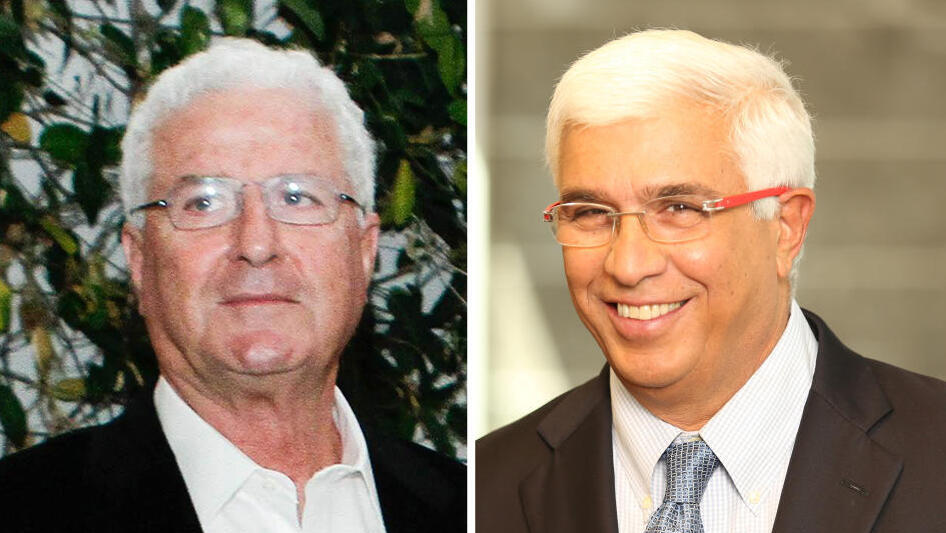 מימין: דוד עיני וחיים דנון (צילום: אלכס גצל, אסנת רום) מימין: דוד עיני וחיים דנון