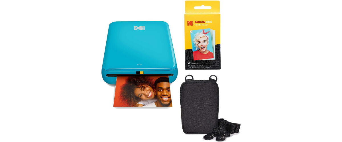 HP Sprocket 3x4 Instant Photo Printer – Wirelessly Print 3.5x4.25” Photos  on Zink Paper from iOS & Android Devices, White